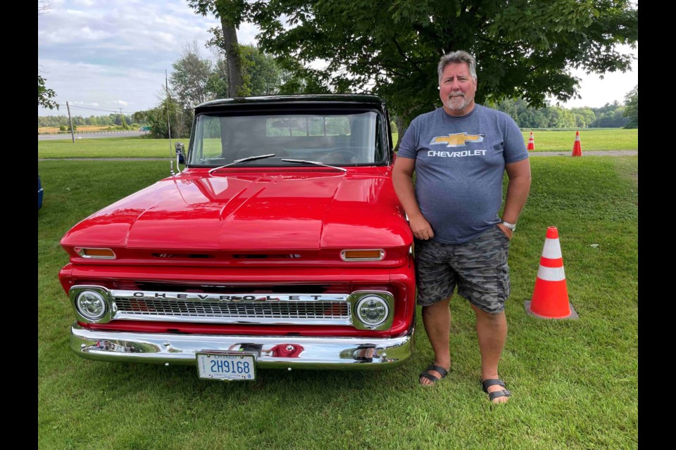 John Haley, the owner of a 1965 Chevrolet C10, has been attending the Hot August Nights Classic Car Show for five years. 
