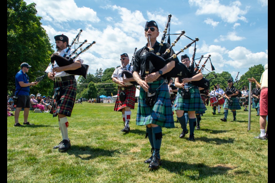 Orillia Scottish Festival organizers say this year's event might have had record attendance.