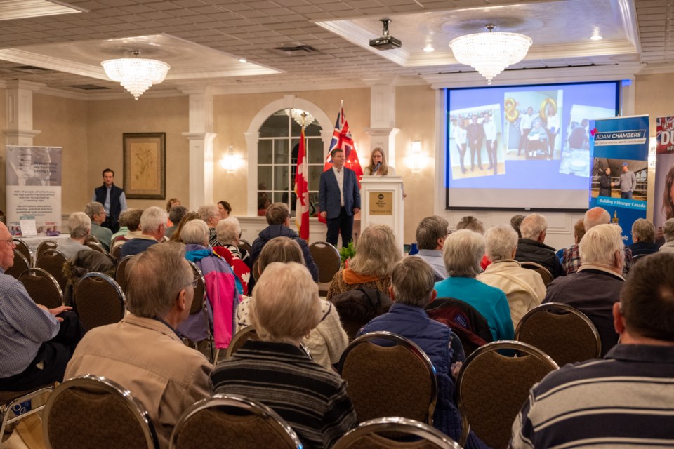 More than 100 seniors from Simcoe County attended the Annual Seniors Day event at the Best Western Plus Mariposa Inn & Conference Centre on Friday afternoon. 