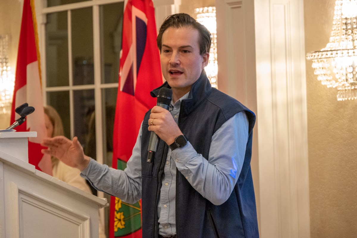 'We need to sound the alarm and help people spot the warning signs before it’s too late,' says Simcoe North MP Adam Chambers