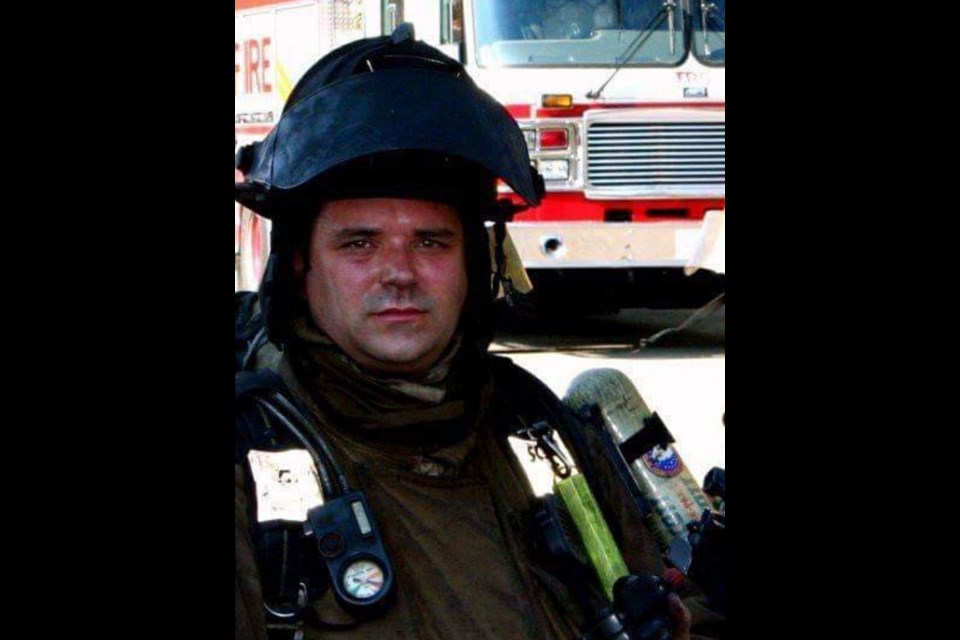 Orillia Fire Chief Brent Thomas is shown teaching at the 'burn building' at the Ontario Fire College. He was shocked to learn the facility is closing.