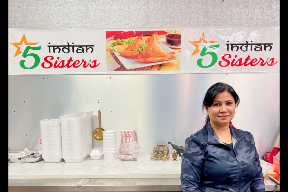 Simmi Hundal is the owner of 5 Indian Sisters.