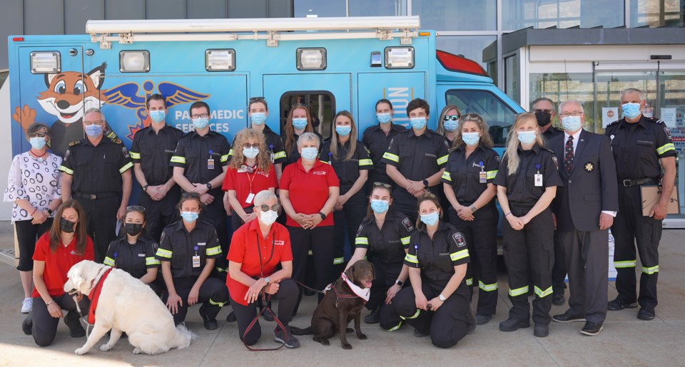 2022-05-13 Simcoe County SJA support dogs