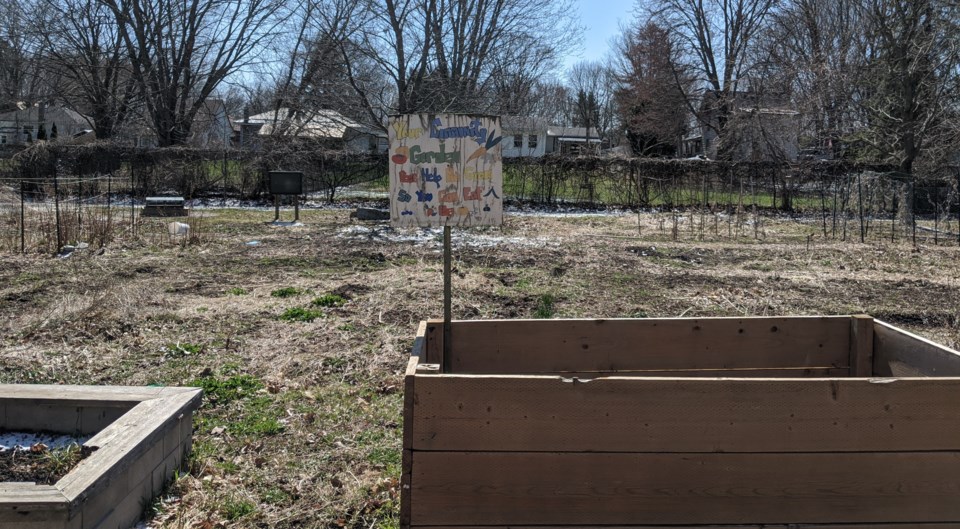 community garden on high street