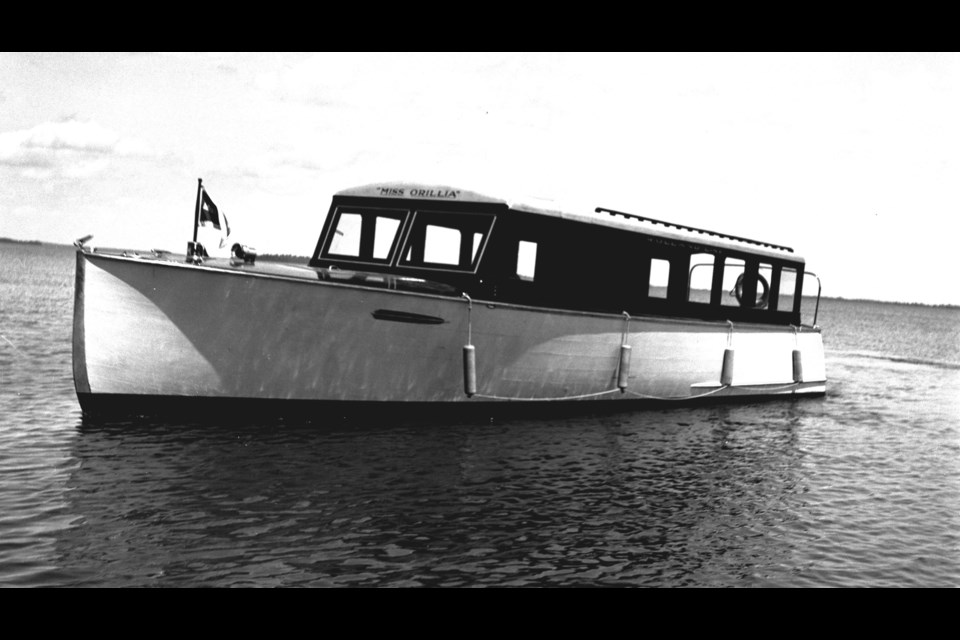The Miss Orillia was a sight to behold on Lake Couchiching in the 1930s through 1960s.