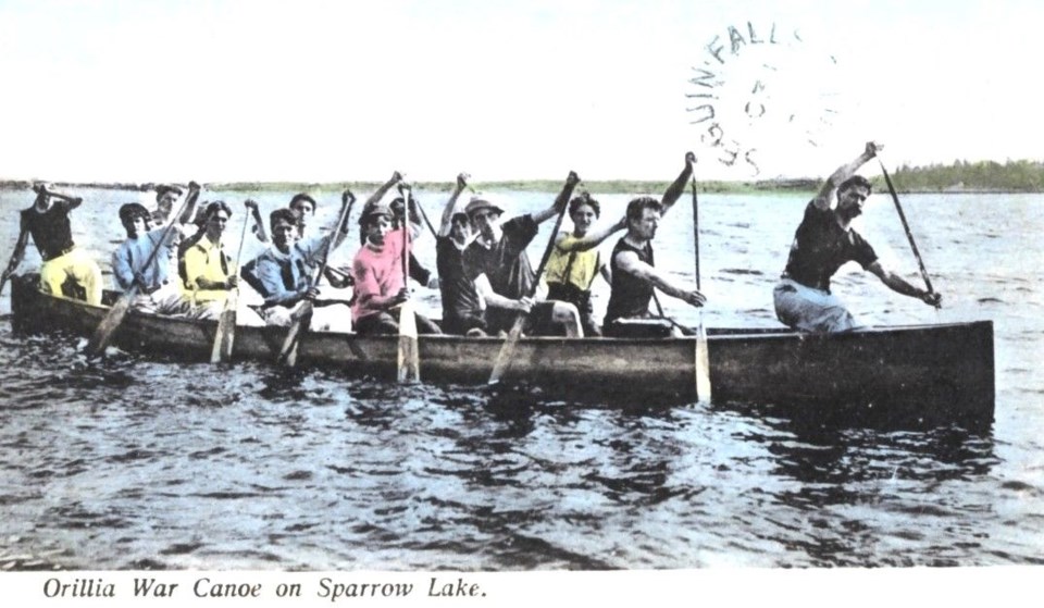 209 Orillia War Canoe