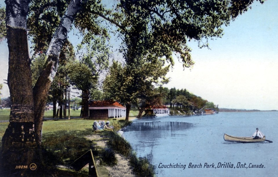 210 C.B.P. beach area 1916