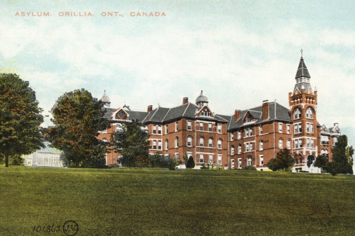 The Orillia Asylum was a landmark on Lake Simcoe's shore