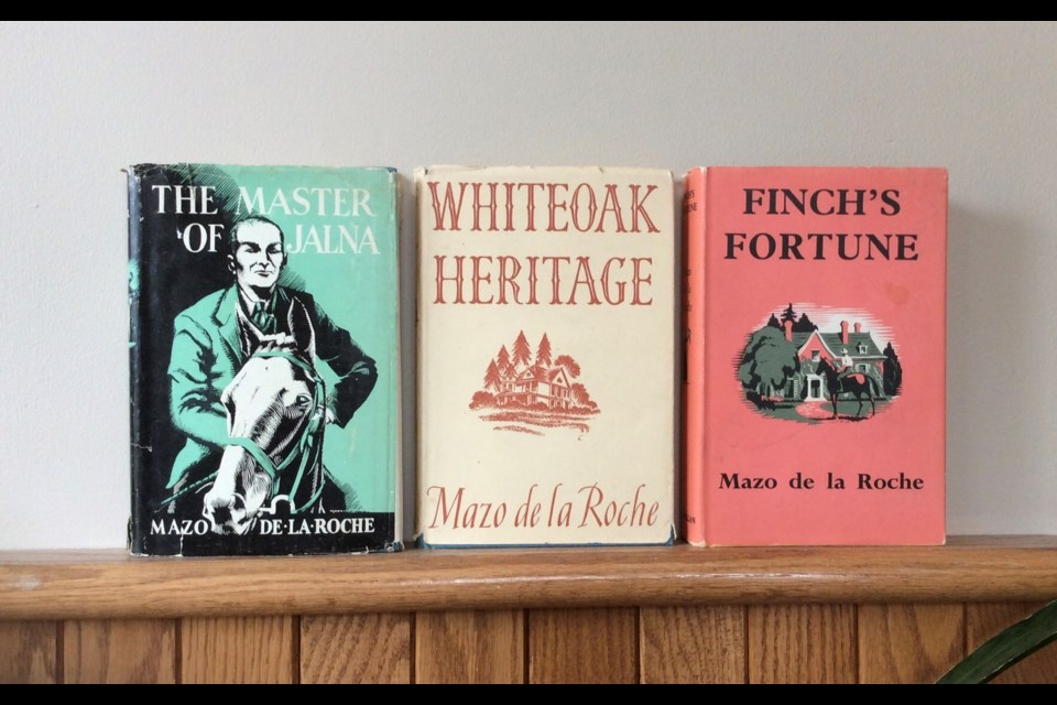 These are a few of Mazo de la Roche's books. The famed author had some interesting connections and ties to Orillia.