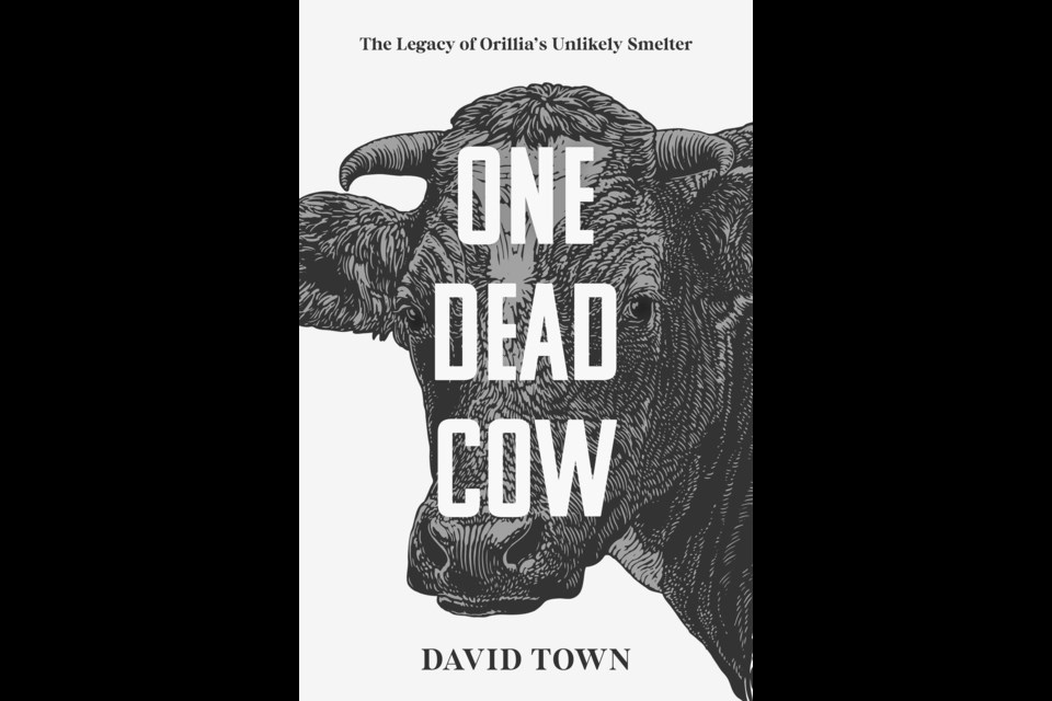 Dave Town has written a book about a unique chaper in Orillia's history, called, One Dead Cow.'