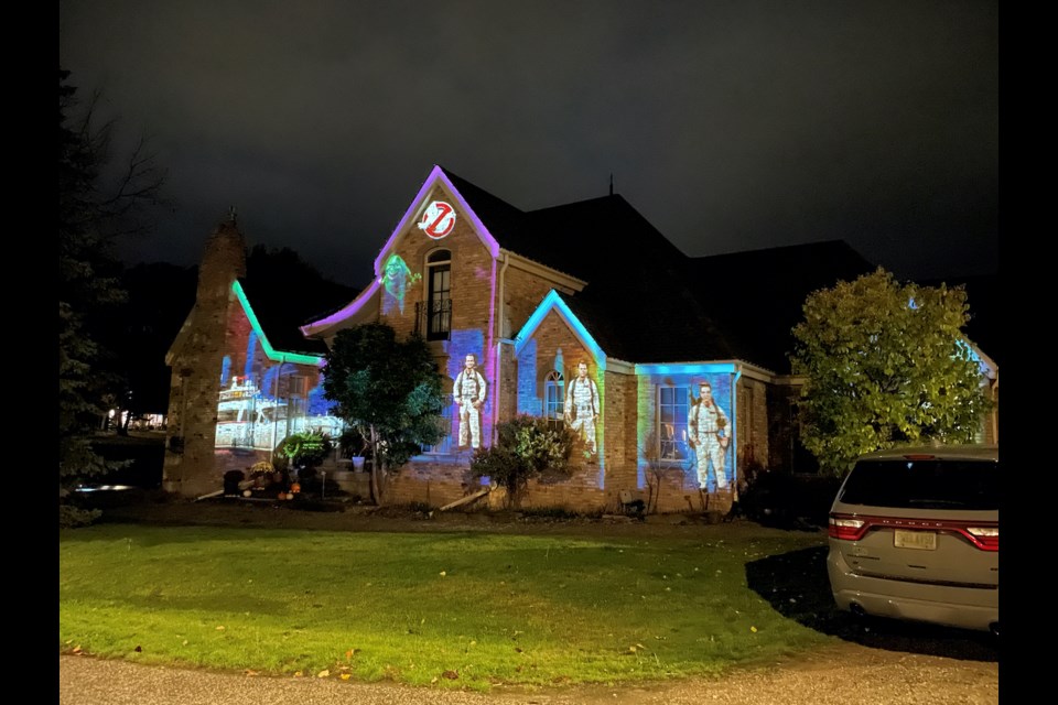 A Halloween light show has captivated hundreds of people on Dale Drive this month. 