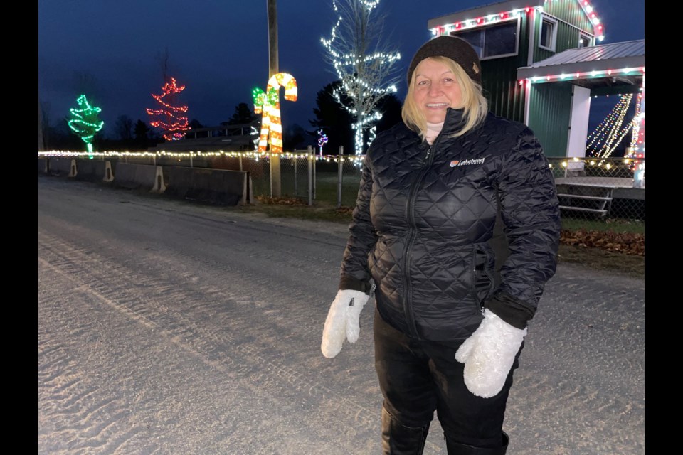 Sylvia Stark is one of the organizers behind the popular Mystical Lights event in Oro-Medonte. 