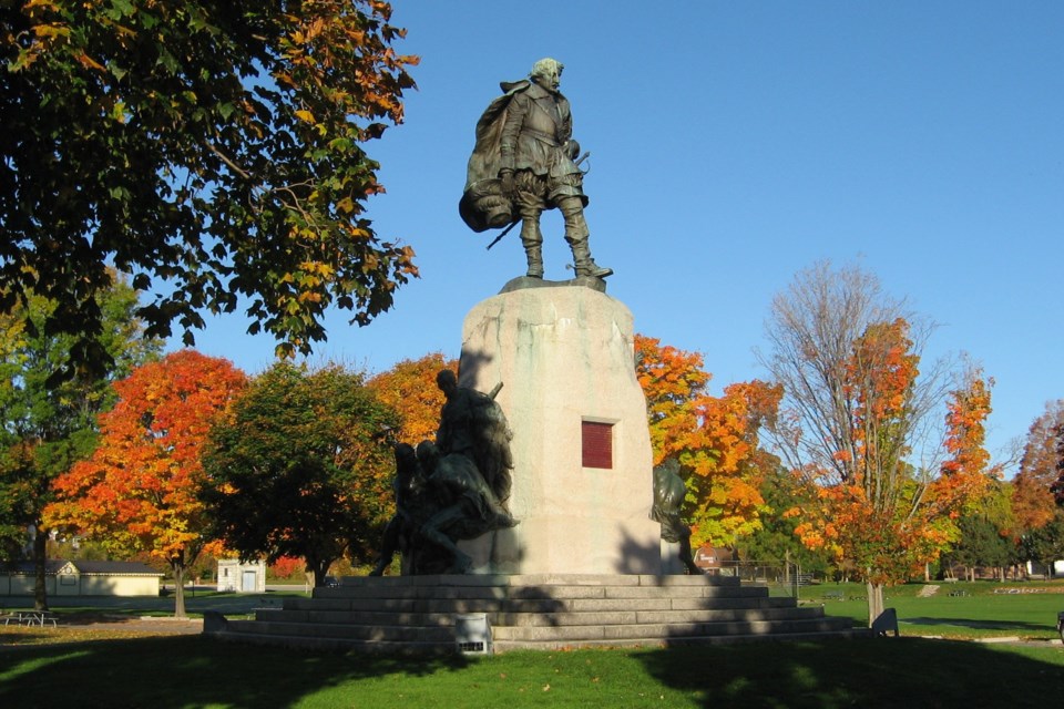 champlain monument gourlie