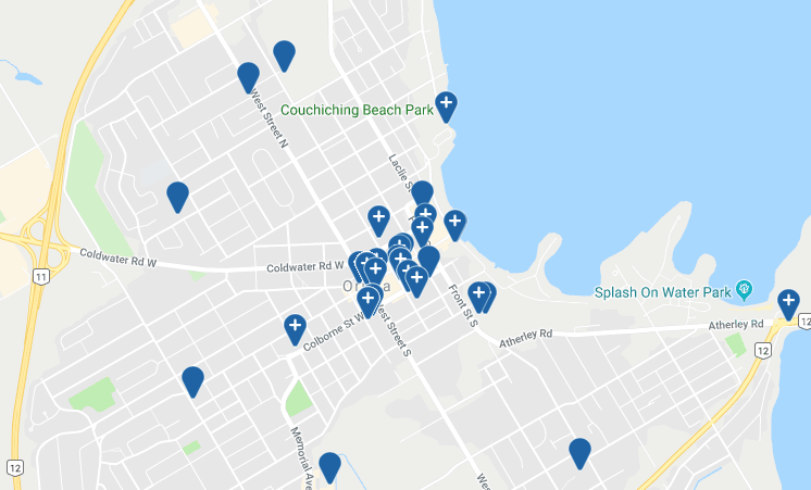 Map Of Orillia Streets Just Launched! Check Out This Fancy Page That Maps Your Local News - Orillia  News