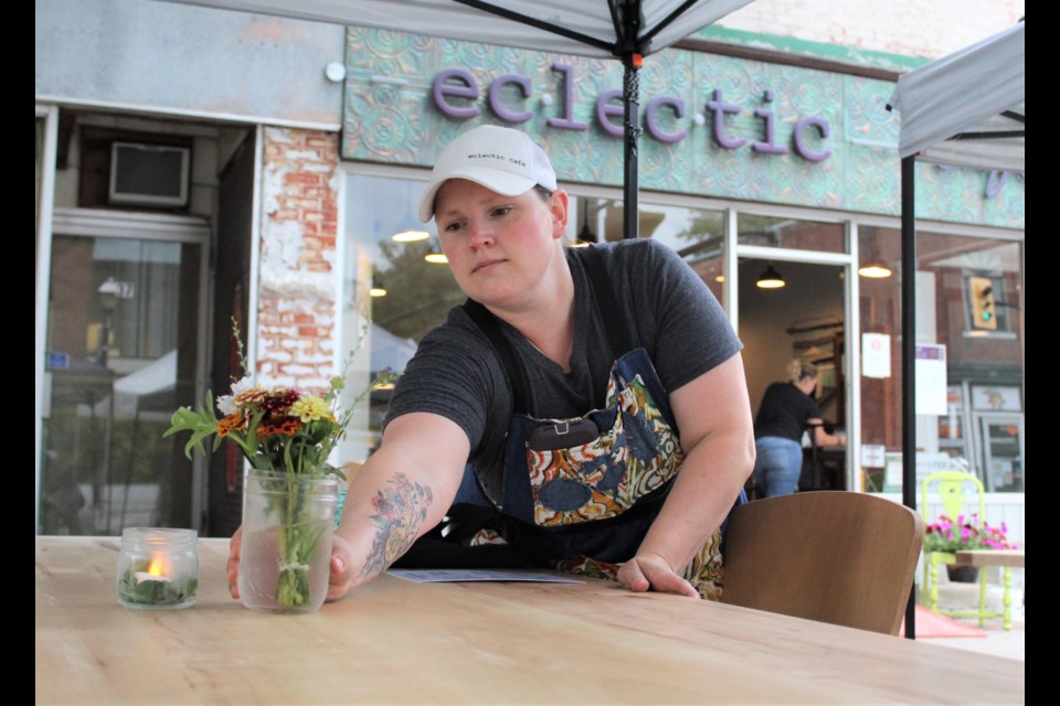 Eclectic Café owner Melanie Robinson. Nathan Taylor/OrilliaMatters file photo