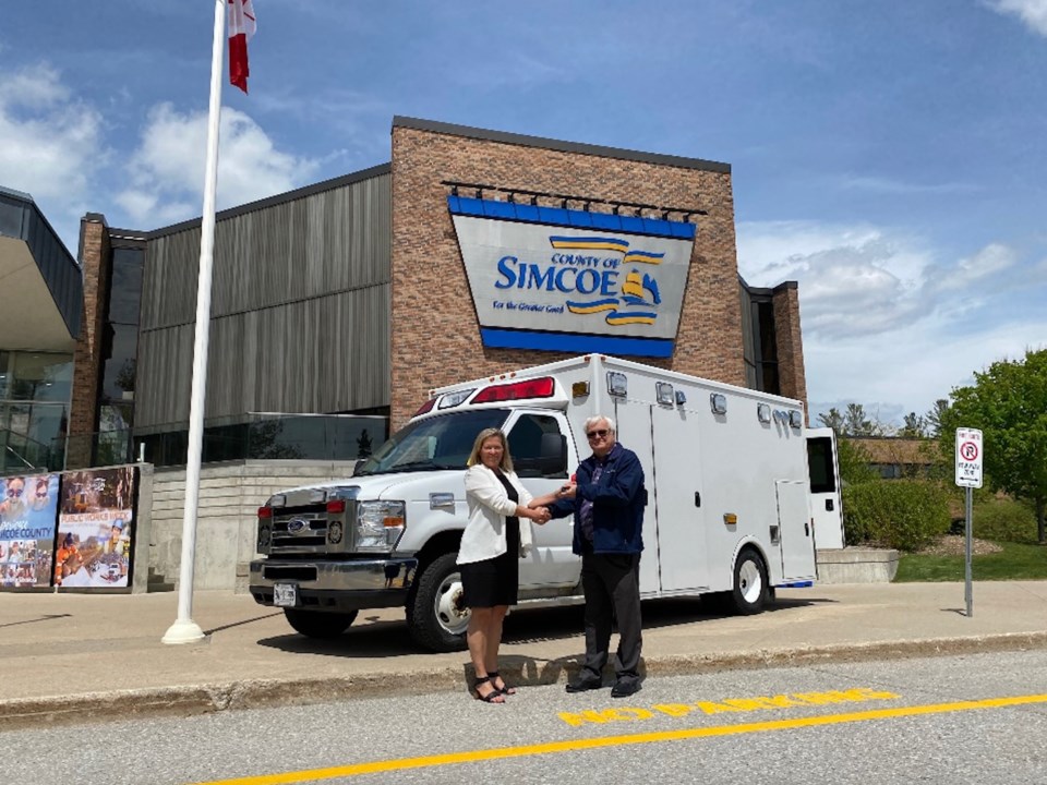 2022-05-19 Simcoe County ambulance donation