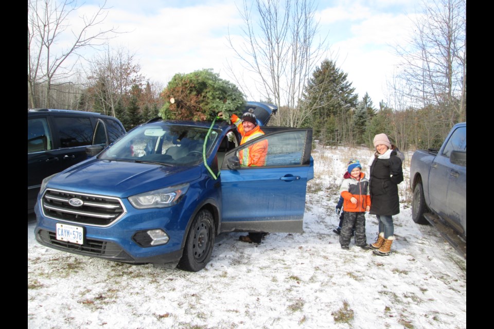 The Orillia Fish and Game Conservation Club's Christmas tree sale returns this month.