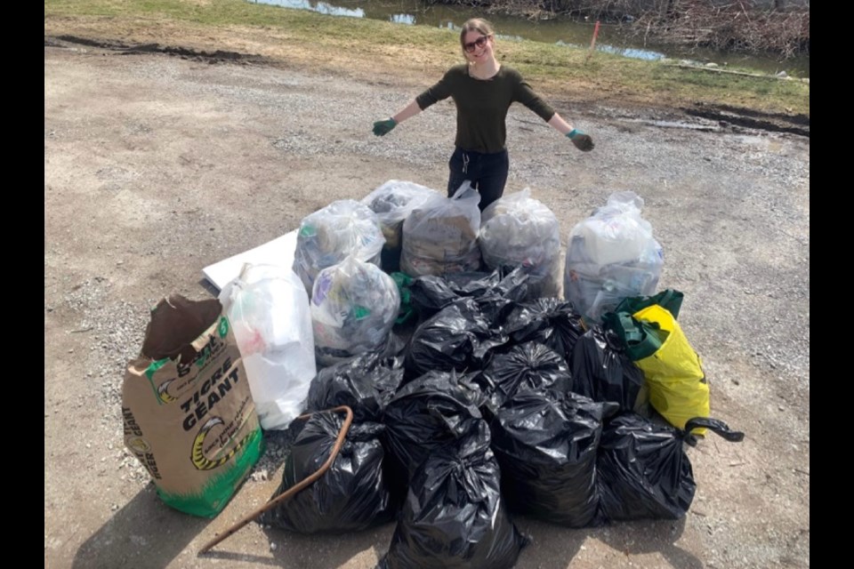 Green Orillia organized a community cleanup event in 2022.