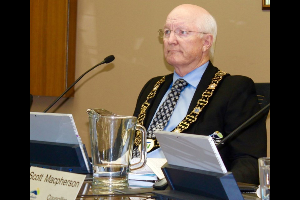 Oro-Medonte Township Mayor Harry Hughes is shown in an undated file photo. 