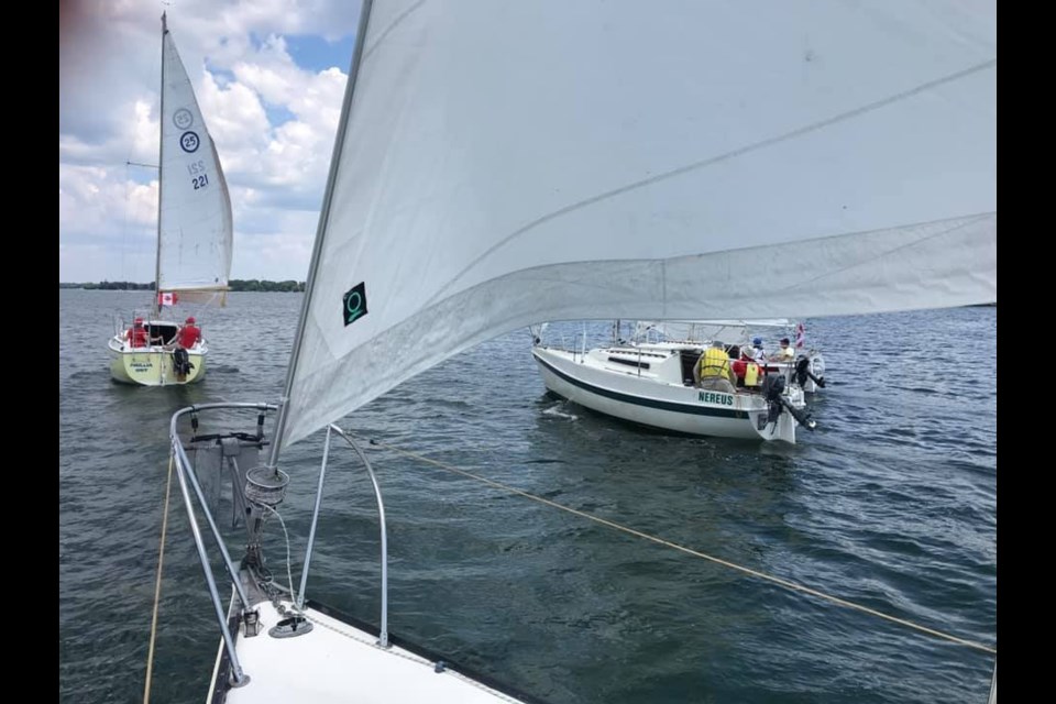 The Champlain Sailing Club hosted its annual Mariposa Belle yacht races last weekend.