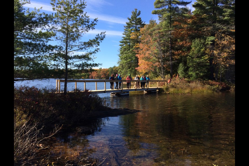 pics Hardy Lake Provincial Park Trail Map beautiful weather beckons local hikers