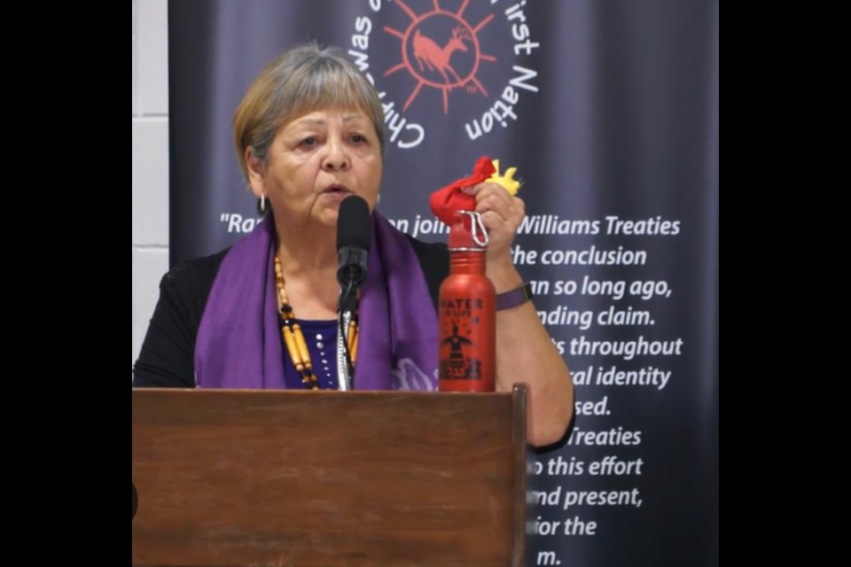 Lorraine McRae is head councillor with Chippewas of Rama First Nation.