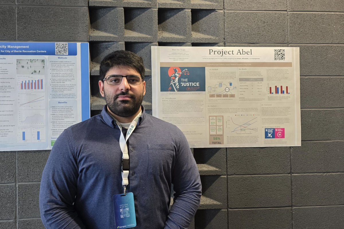 'It's about vision': Local student recognized for using AI to tackle gym wait times, justice issues