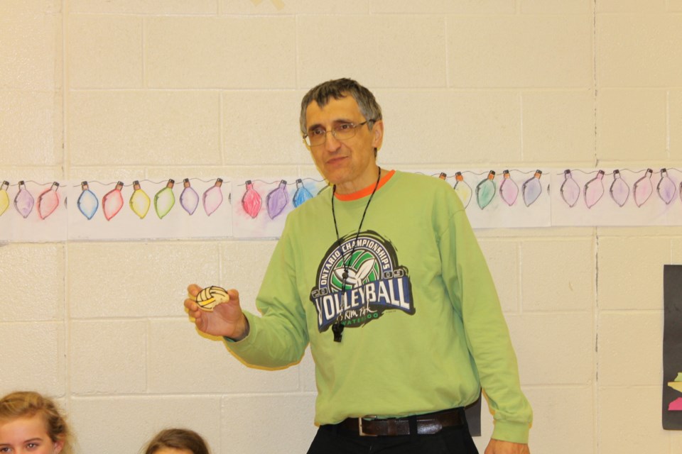Tony Di Bacco felt at home while coaching and refereeing volleyball. The retired ODCVI teacher and longtime volleyball coach died earlier this month. He was 61.
