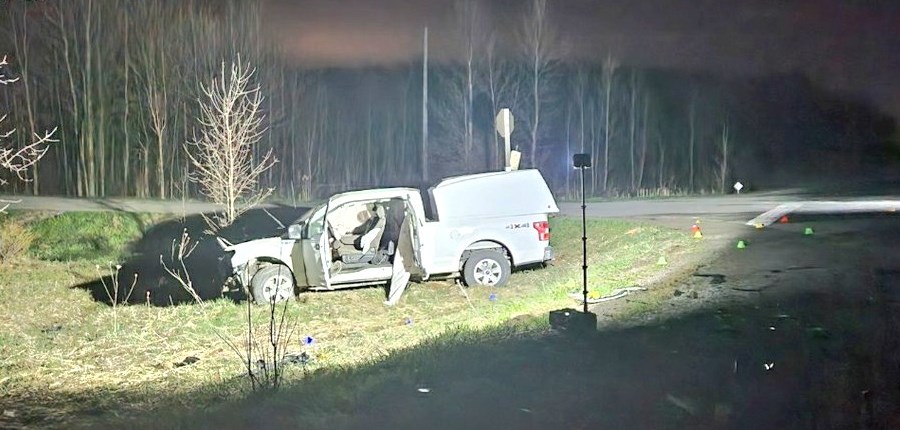 One person was killed in a two-vehicle crash Sunday night on Highway 12, north of Beaverton.