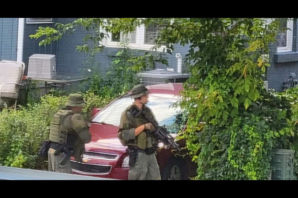Police are advising people to stay indoors and avoid the area of Mary Street and Douglas Street for an ongoing police investigation in the area. Facebook Photo