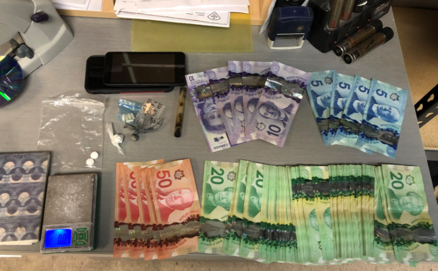 cash drugs scales seized april 16 2020