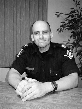 Part of the extension of the Lightfoot Trail, across from the new OPP detachment under construction in west Orillia, will be dedicated in honour of Greg Stobbart. The OPP officer was killed while cycling in 2006.