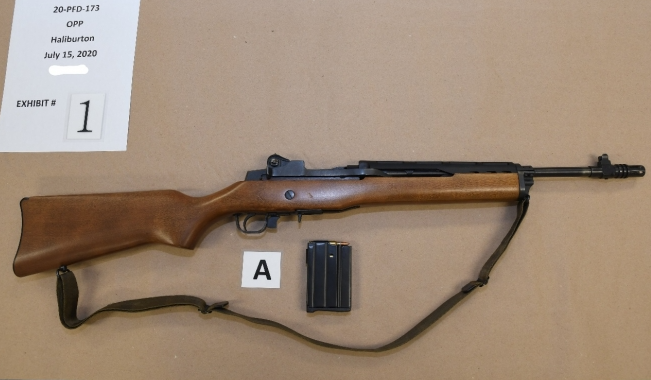 haliburton siu gun used by hegedus