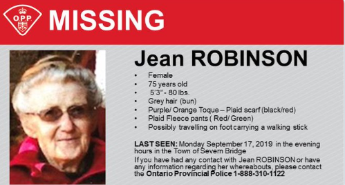 jean robinson missing