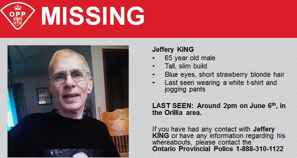 jeffery king missing