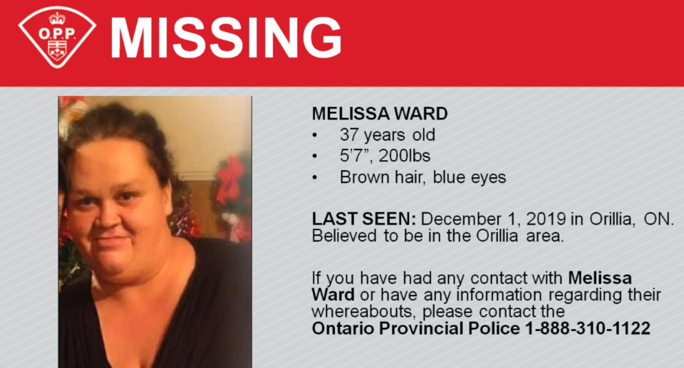 melissa ward missing