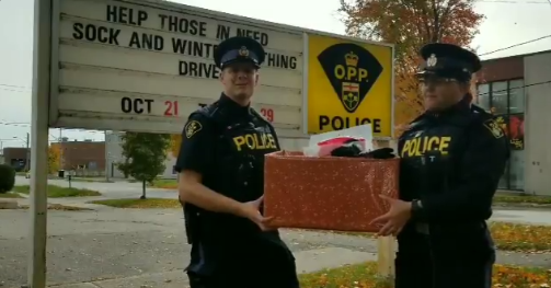 orillia opp sock and winter clothing drive