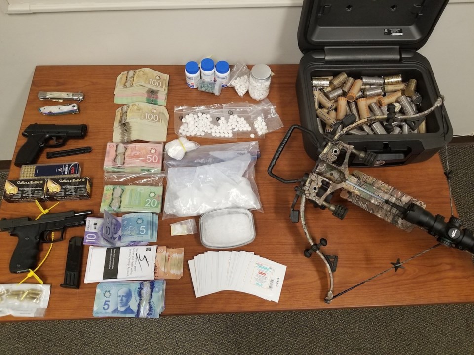 2020-04-30 Bracebridge drug weapons seizure