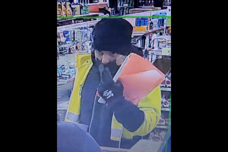 Police provided photo shows a suspect in four attempted robberies.