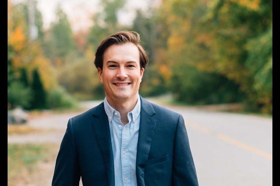 Conservative newcomer Adam Chambers was elected MP in Simcoe North on Monday night. 