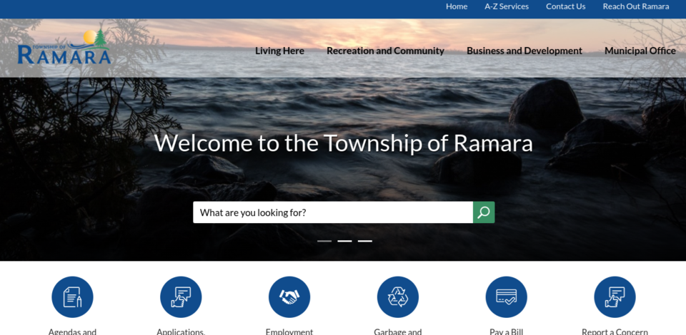 new ramara website