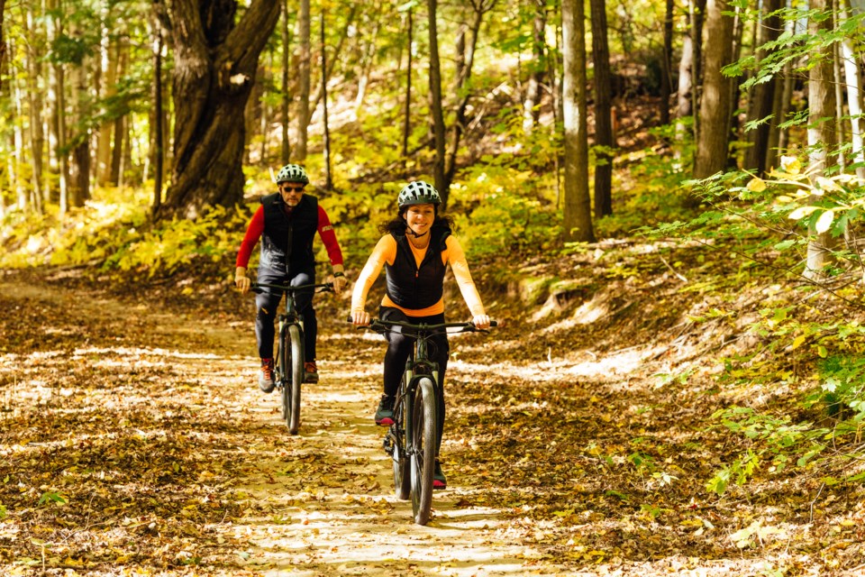 Whether you're a biking beginner or an elite athlete, Oro-Medonte Township has trails for every level and ability. Eamonn O’Connell