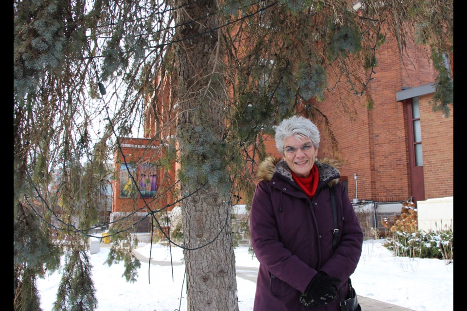 Daughter of Fred Noakes, Nancy Noakes-Morrison, remembers how her dad was always outspoken, “in a good way,” about ways to improve his community, including the idea of planting of a blue spruce at the Orillia Opera House. 