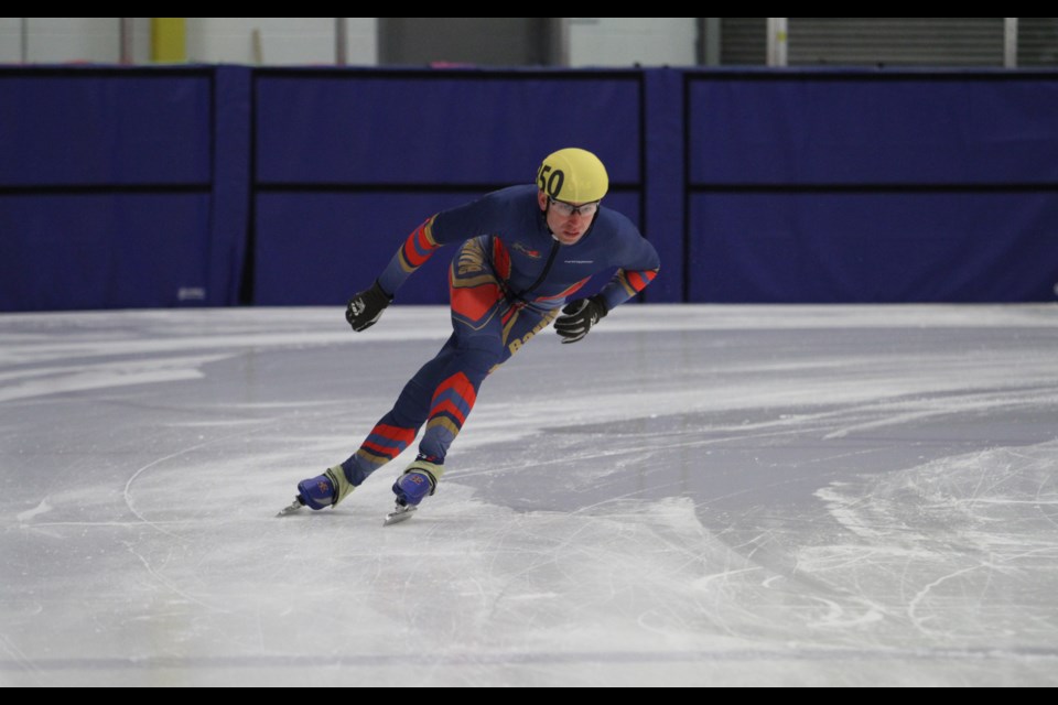 Orillia speed skater Stephen Graham. Supplied photo