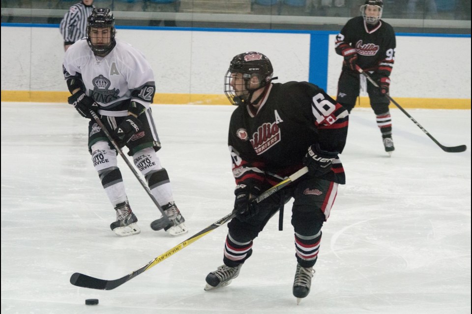 The Orillia Terriers Jr. C hockey club is remaining hopeful for some sort of return to action sometime this spring. Tyler Evans/OrilliaMatters File Photo 