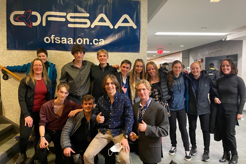 Twin Lakes skiers shone at this week's OFSAA event, bringing home several medals from the provincial high school championship.