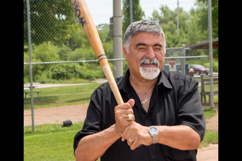 Mike Borrelli has been a tireless and passionate volunteer in the Orillia sports community for 40 years. The Orillia man has been a driving force behind the growth of slo-pitch and the development of minor hockey players. Tyler Evans/OrilliaMatters