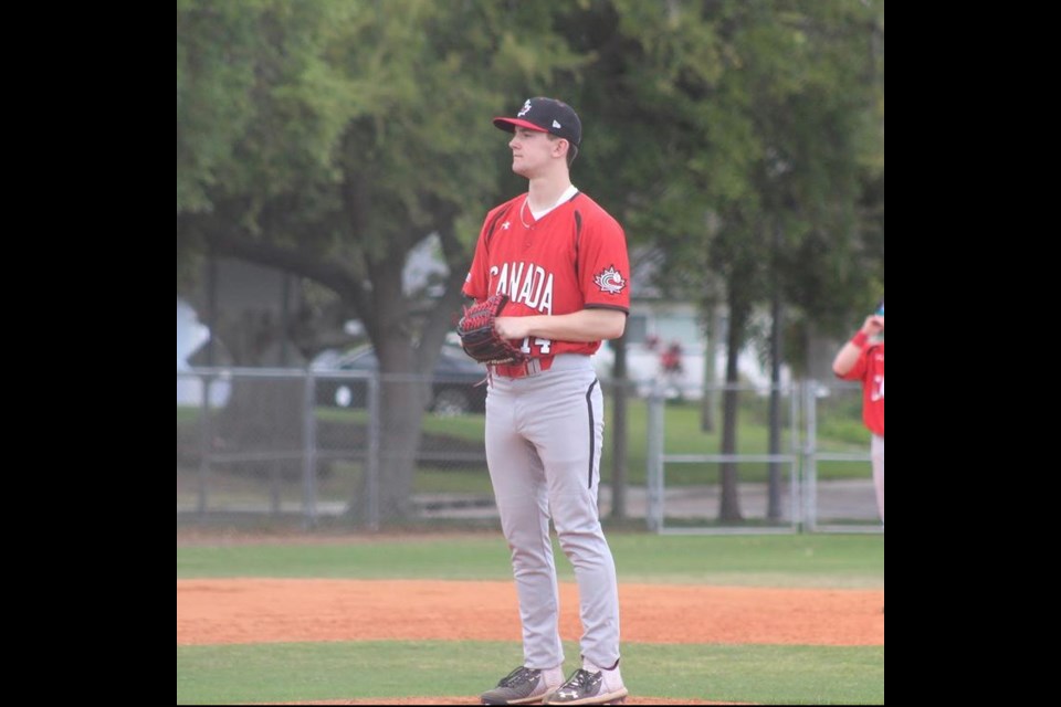 Orillia Secondary School student Caleb Clark, will be attending the University of Nebraska-Lincoln in 2022, where he will pitch for the Cornhuskers D1 baseball team. 