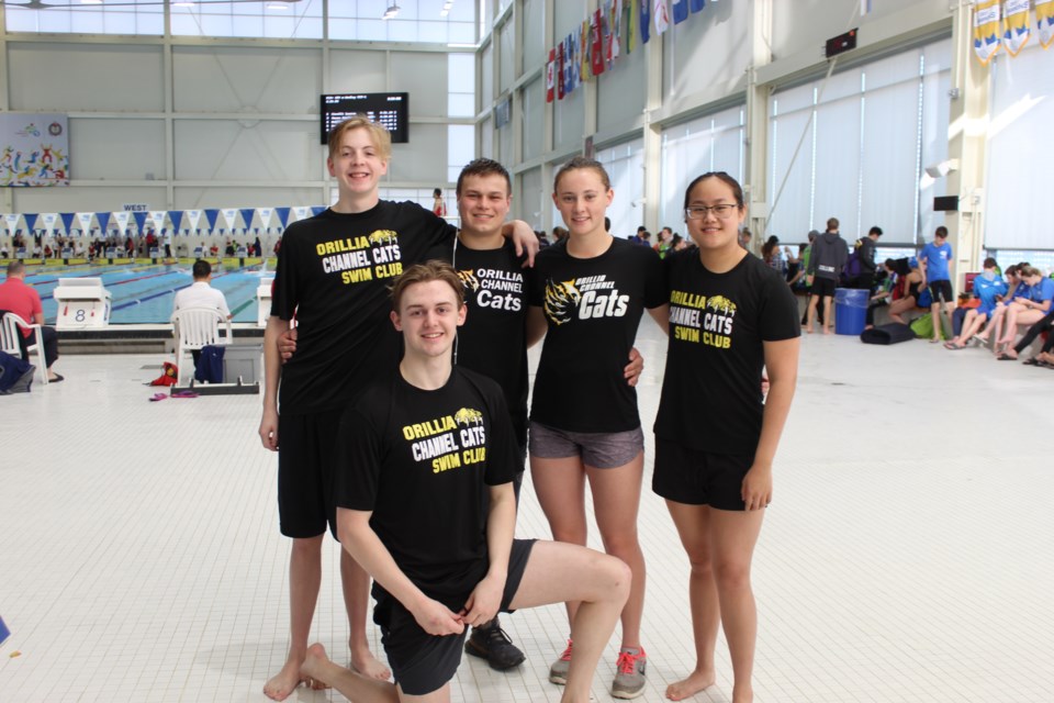 The Orillia Channel Cats competed in the Mallards Long Course Invitational in Markham. Many swam to personal bests.