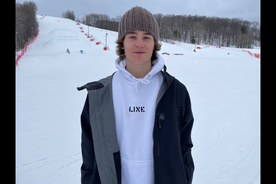 Oro-Medonte's Charlie Beatty won the gold medal at the Noram Freestyle Ski competition in Colorado this winter. At 15, he is the youngest ever member of Canada's National Freestyle team.